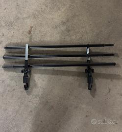 Divisorio regolabile per baule auto universale