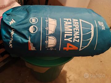 Tenda campeggio arpenaz family 4 posti