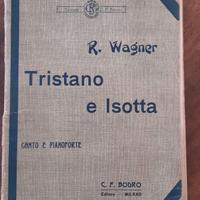 Spartito Tristano e Isotta - canto e pianoforte