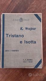 Spartito Tristano e Isotta - canto e pianoforte