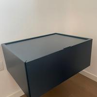 Due comodini blu notte San Giacomo 60x45x24,5