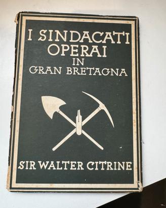 Sindacati operai, libro antico