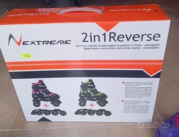 Pattini per bambina 2 in 1