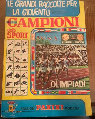 Abum panini campioni dello sport 1968