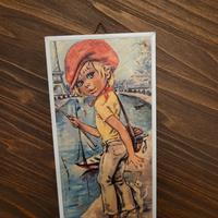 quadro vintage parigi