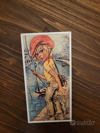 quadro vintage parigi