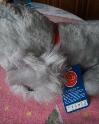 Splendido peluche Schnauzer Trudi