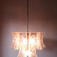 Lampadario stile VENINI anni 70
