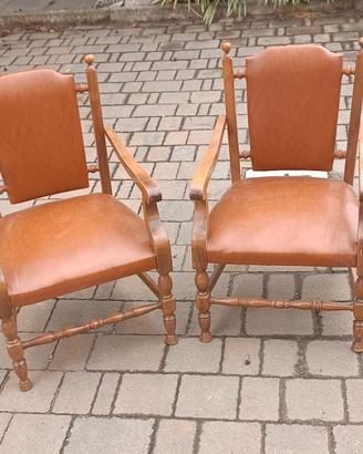 poltroncine anni 70 vintage