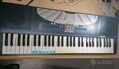pianola pianoforte tastiera Farfisa TK64