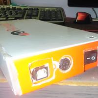 Case HDD IDE 3.5" USB 2.0 artigianale