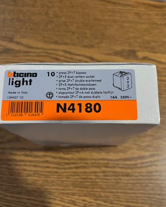 Prese Bticino Light N4180