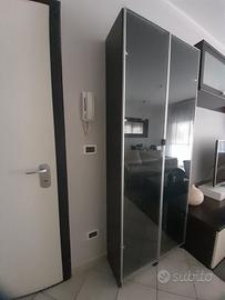 Libreria con ante vetro