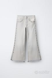 ZARA Jeans borchie bambina 12-13 anni 156 cm