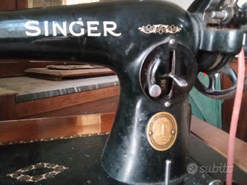 macchina cucire Singer epoca