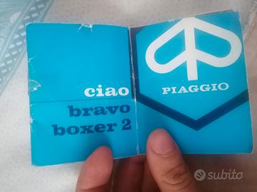 libretto uso e manutenzione piaggio ciao bravo box