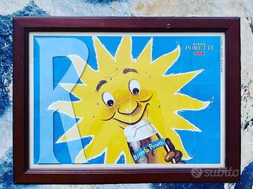 Quadro insegna Birra Poretti vintage