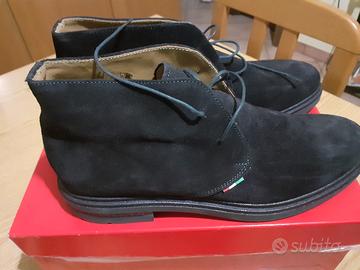 scarpe tipo clarck alte 42 blu
