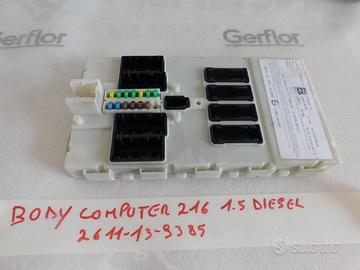 2611-13-9385 BODY COMPUTER BMW 216 1.5 D 2015