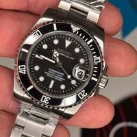 Seikomod Submariner nero