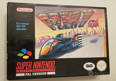 F-Zero Super Nintendo SNES GIG