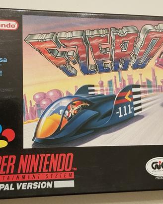 F-Zero Super Nintendo SNES GIG