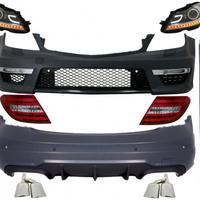per la Mercedes Classe C W204 Refdizione C63 Kit c