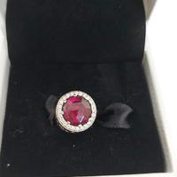 Pandora Disney Charm La Rosa Luminosa di Belle