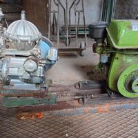 pompa acqua con motore a scoppio