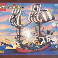 Lego galeone pirata 6289 scatola e divisori int