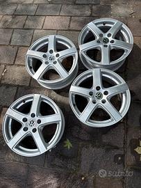 4 cerchi in lega originali Volkswagen 16