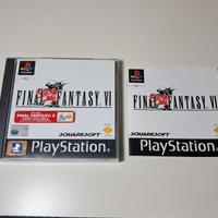 Final Fantasy vi PlayStation 1 Ps1 Psx ita