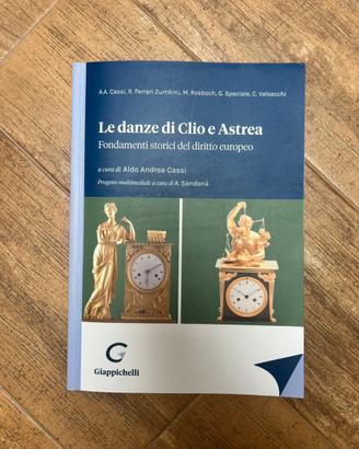 Libro di testo “Le danze di Clio e Astrea”
