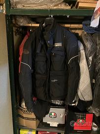 Giacca e pantaloni  moto in cordura, tre strati