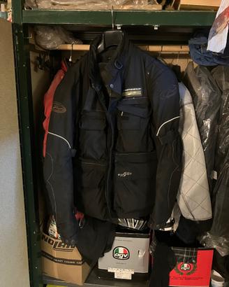 Giacca e pantaloni  moto in cordura, tre strati