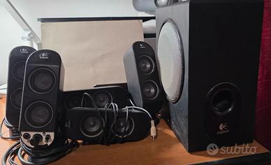 Set audio Logitech X-530 ampli NON funzionante