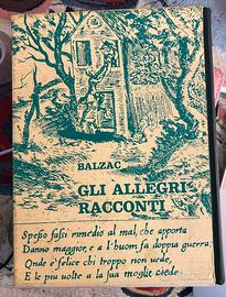 Libro “Gli allegri racconti” Balzac