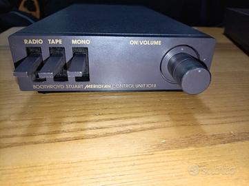 Raro lotto Preamp Meridian 101B + Finale mono 105