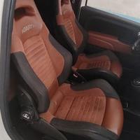 Fiat 500 Abarth sedili sabelt 