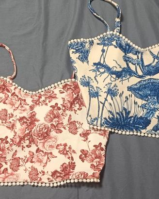 Set 2 Crop Top Estivi Shein XS (34)