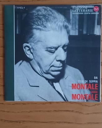 VINILE 7” 33 GIRI POESIE MONTALE DEL 1962