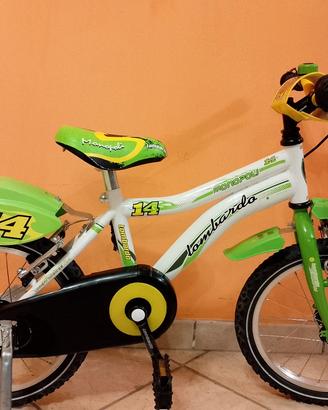 Bici bimbo 14" Lombardo PARI AL NUOVO 
