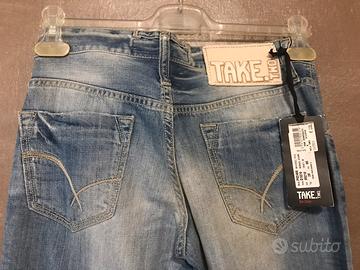 Pantalone Jeans Take Two, taglia 42 ita