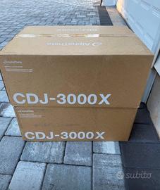 CDJ 3000 X  ALPHA THETA  imballati PIONEER