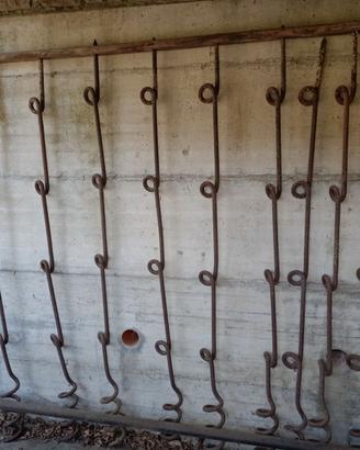 PALI DA TRINCEA RETICOLATO FILO SPINATO WW1 - WW2