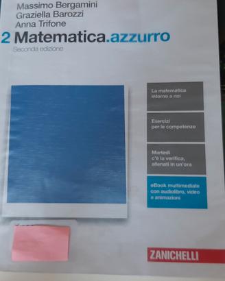 matematica 2 azzurro