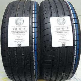 2 GOMME 205 45 17 GOODYEAR A72176
