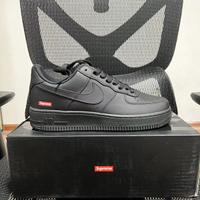 Nike Air Force 1 Low Supreme Black 43