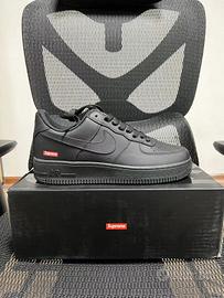 Nike Air Force 1 Low Supreme Black 43