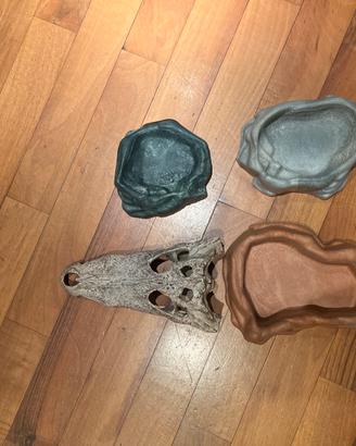 Ciotole/decorazione terrario rettili